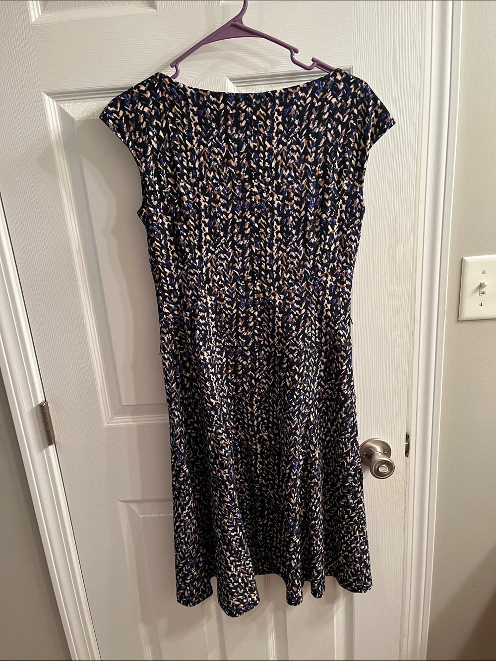 Chaps Cap Sleeve Dress - Picture 4 of 4